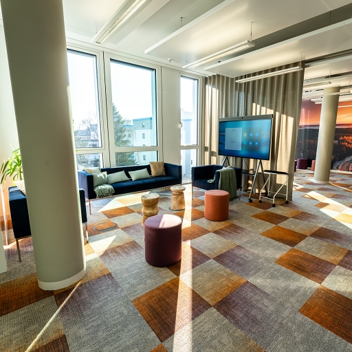Interior design and workplace planning for Morphosys